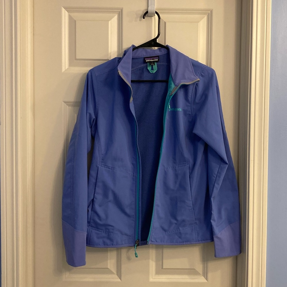 patagonia purple shell jacket
